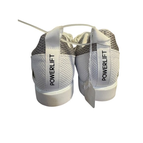 Adidas Powerlift Weightlifting Shoes White/Black Mesh Size‎ 9.5 main image 8